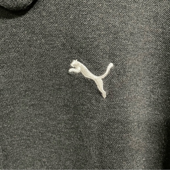 PUMA Dark Gray Polo Shirt, Size XXL - Picture 4 of 10
